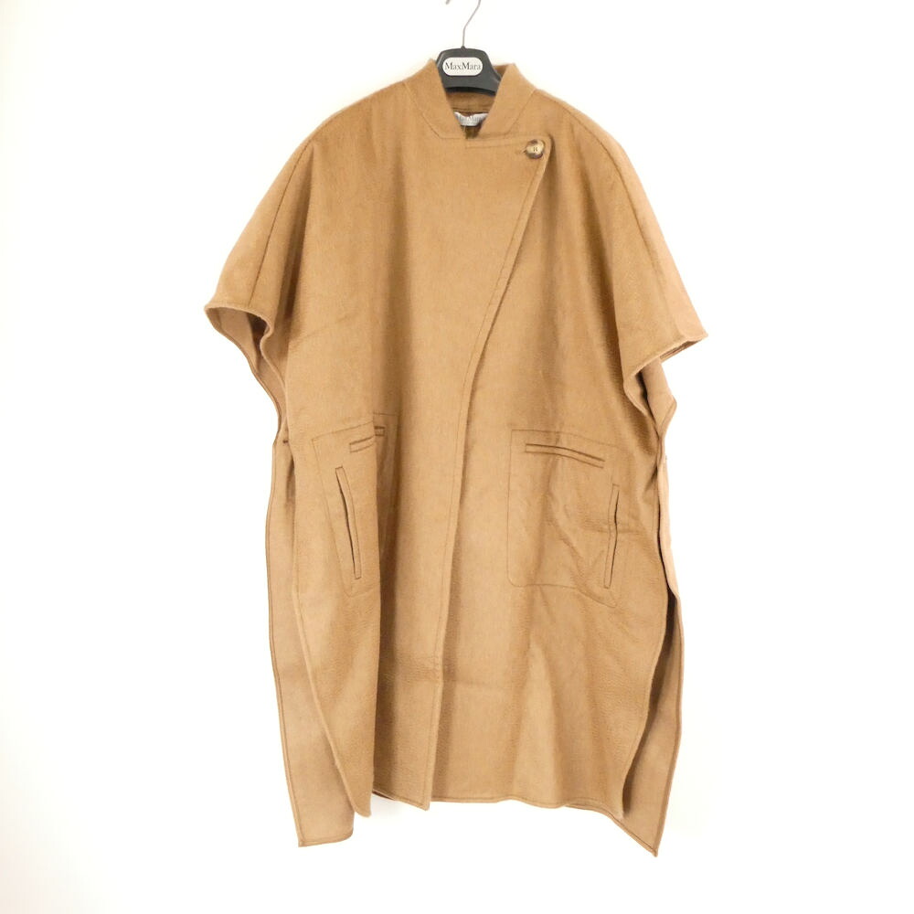 未使用 MAXMARA マックスマーラ 473601276 コート ウール他 ケープ オーバー レディース AD1120W 【中古】