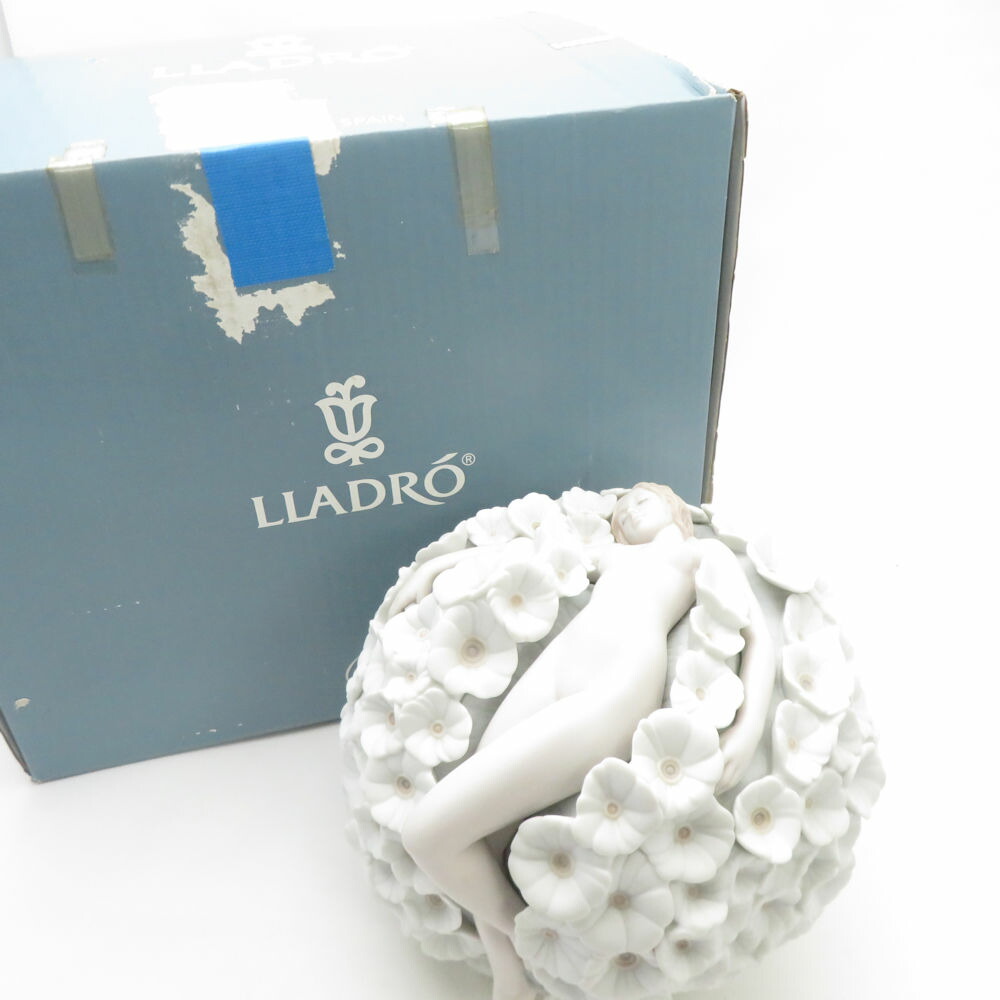 楽天市場】美品 LLADRO リヤドロ 5292「恋の花が咲く」 フィギュリン