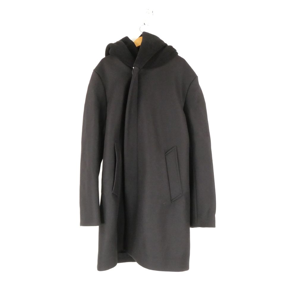 美品 1PIU1UGUALE3 ウノピュウノウグァーレトレ WRAP HOODED (MRC157 WOL157) コート 99/99/V(L) ウール 他 メンズ AY7429W4 【中古】