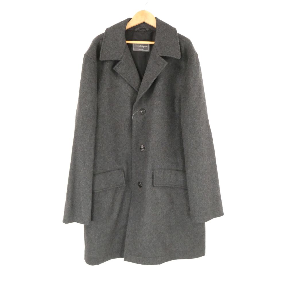 大きいサイズ42【極美品】フェラガモ フーデッドウールカシミヤコート ガンチーニ 楽天市場】Salvatore Ferragamo サルヴァトーレ フェラガモ ガンチーニ