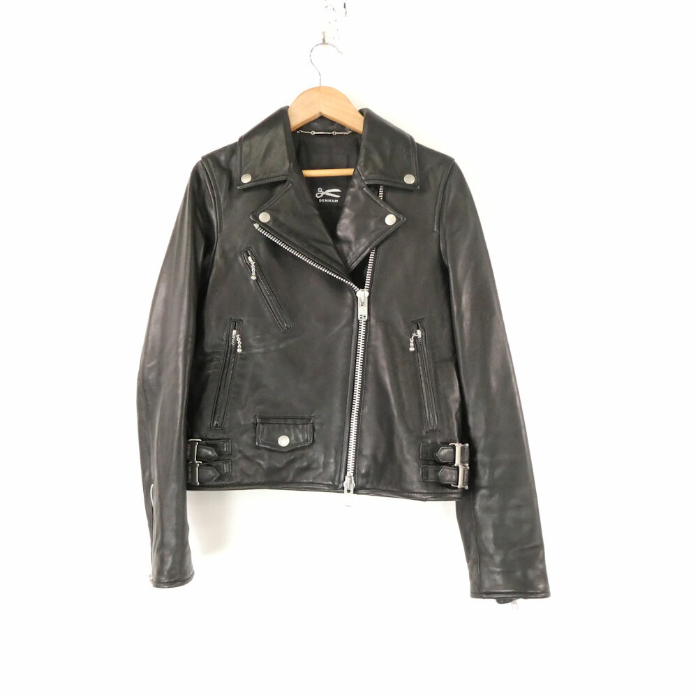 楽天市場】【中古】 デンハム ダブルライダース レザージャケット