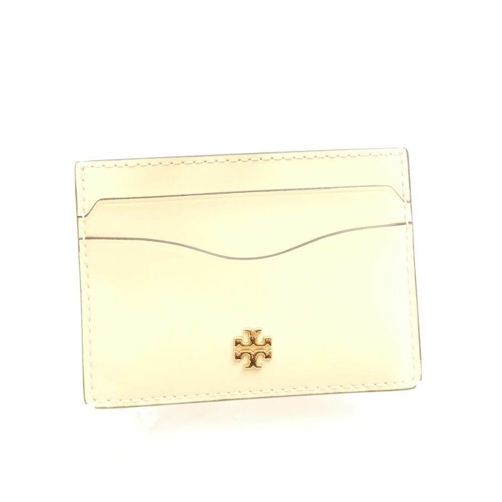 美品 TORY BURCH トリーバーチ EMERSON PATENT SLIM エマーソン パテント スリム カードケース パスケース レディース AY7591 【中古】