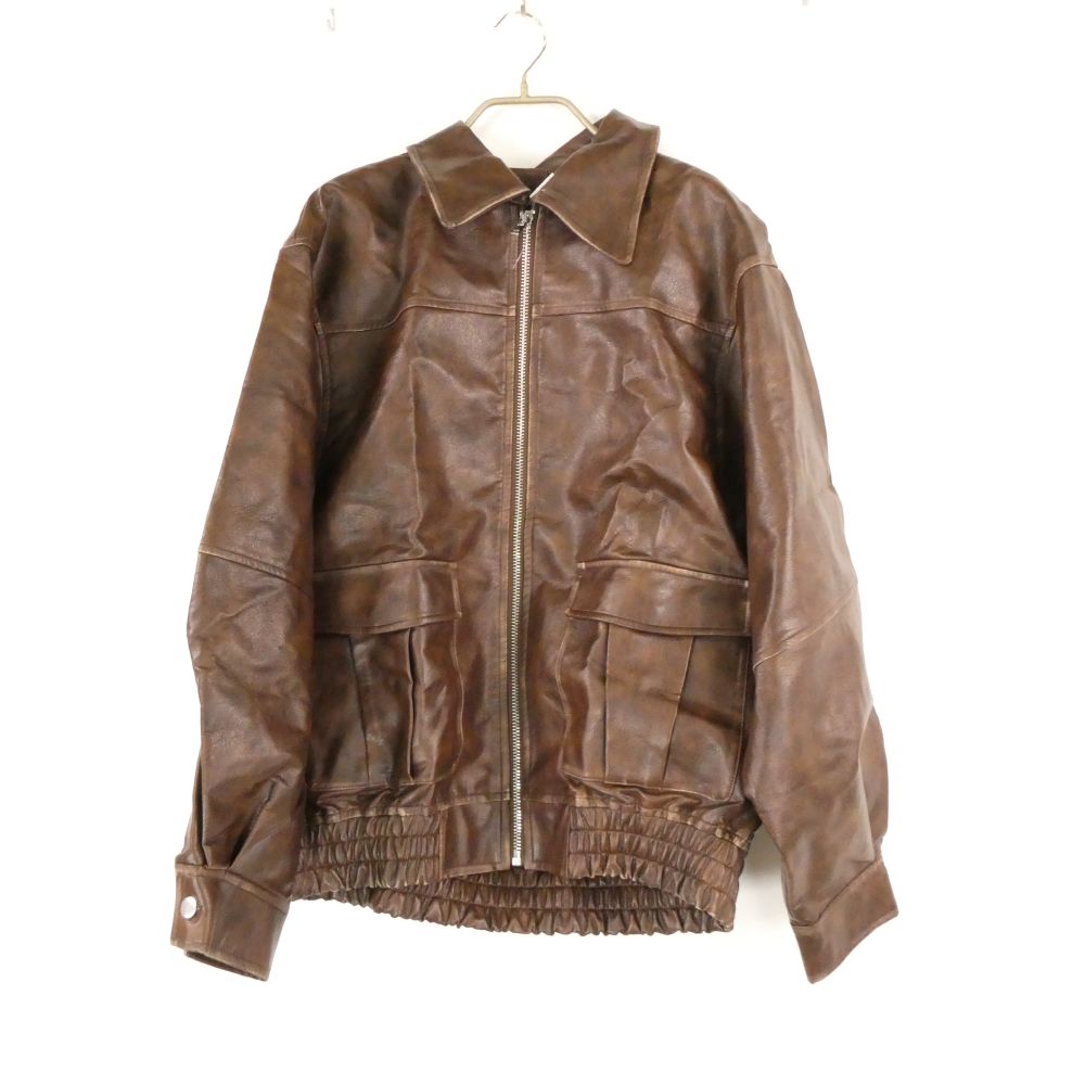 美品 EMODA エモダ 042450200101 ブルゾン F ポリエステル ヴィンテージライクオーバー 長袖 レディース AN2422B4 【中古】