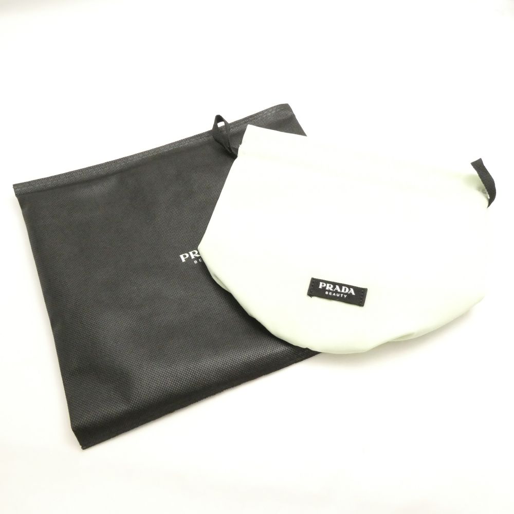 楽天市場】【未使用品】PRADA プラダ ナイロン ポーチ 巾着ポーチ 小物