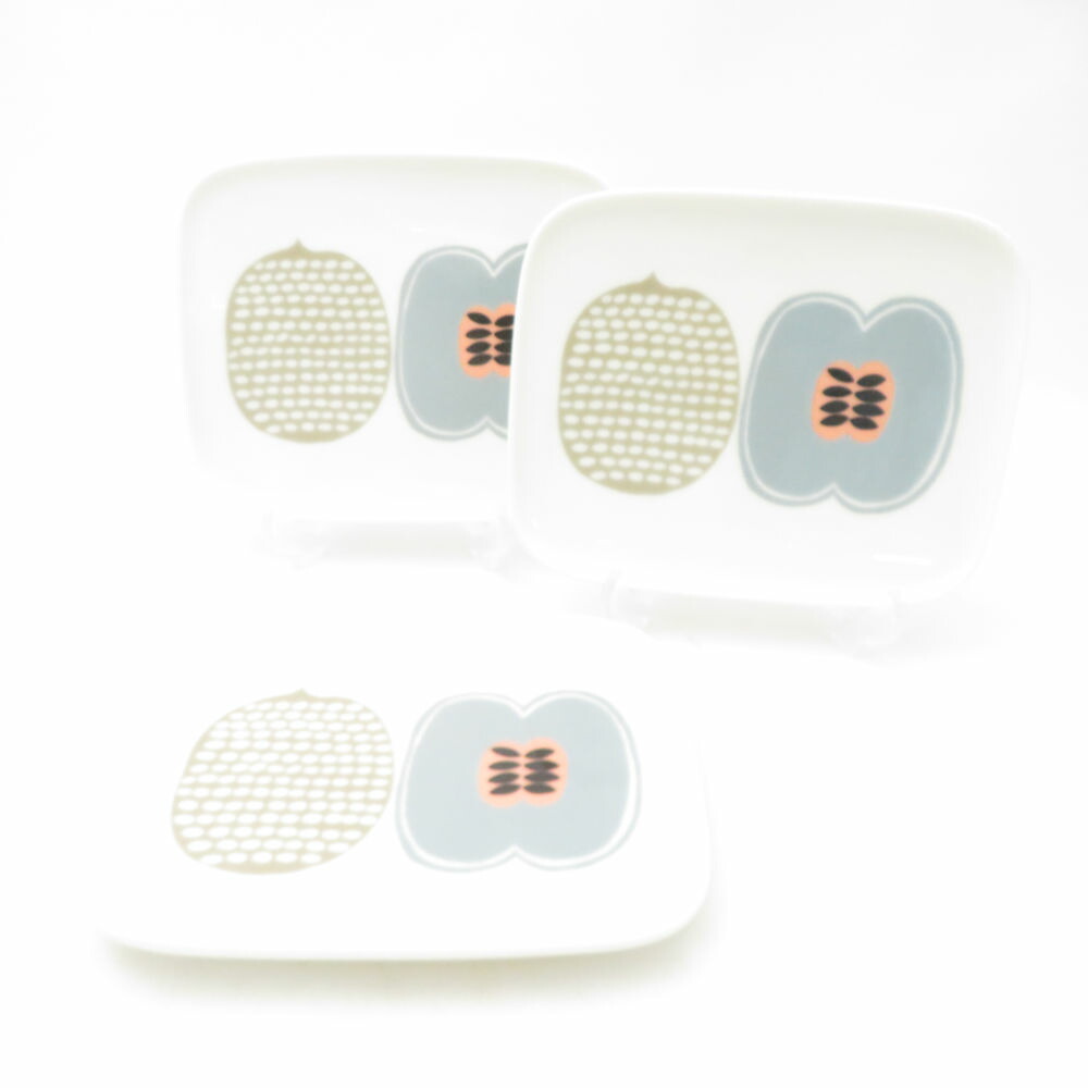 楽天市場】【USED】marimekko Melooni スクエア プレート マリメッコ