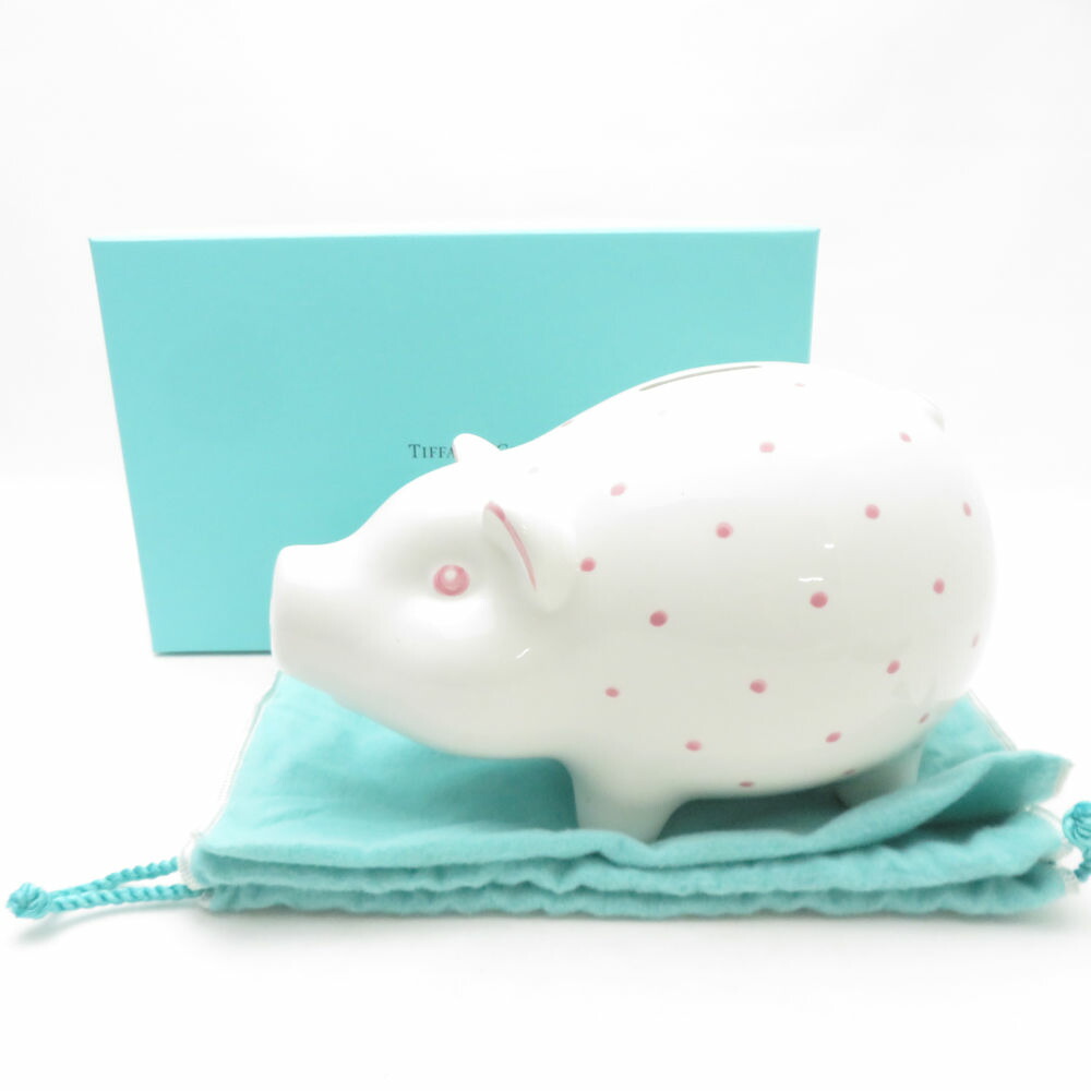 楽天市場】【未使用品】TIFFANY&Co. ティファニー 野球ボール型 貯金箱