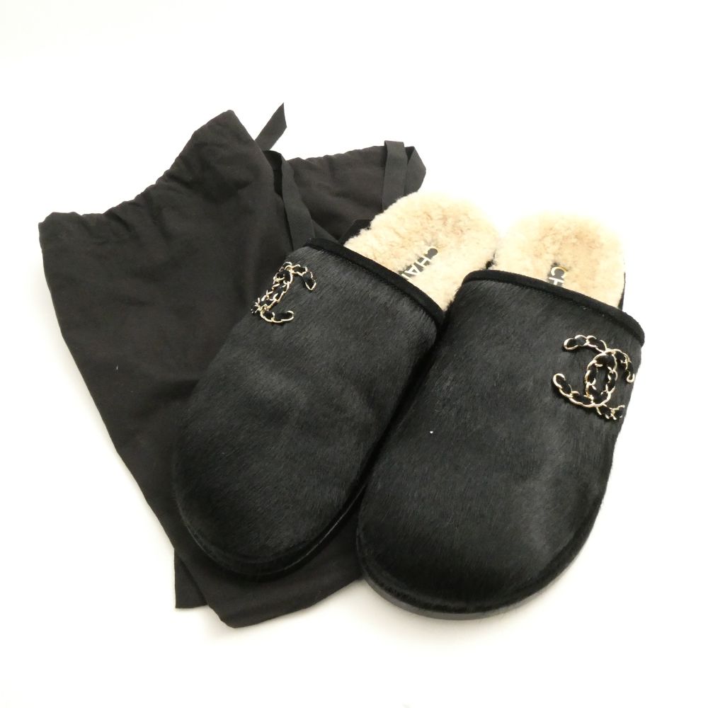 楽天市場】【未使用品】シャネル 【CHANEL】ツイード&ラムスキン