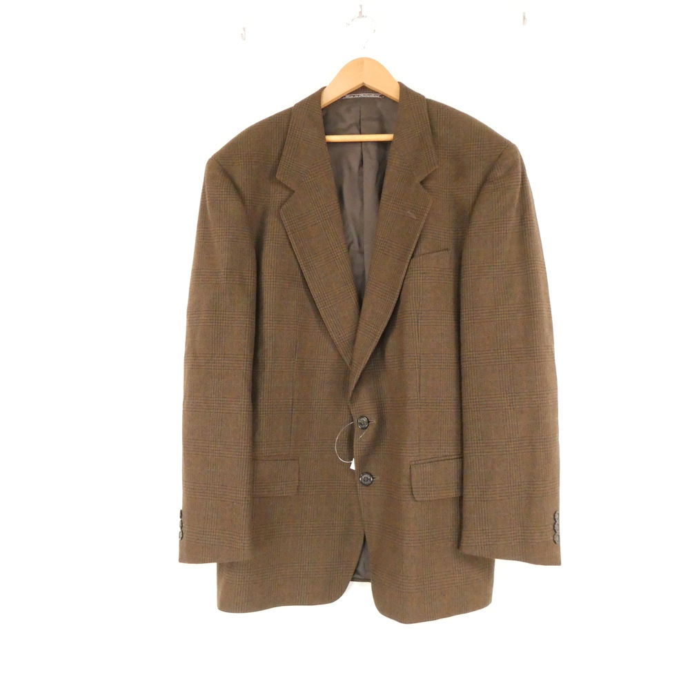 美品 GUCCI グッチ 56903G テーラードジャケット 1点 M 羊毛 読み合わせる 肩パッティング メンズ AN2583B1 【中古】