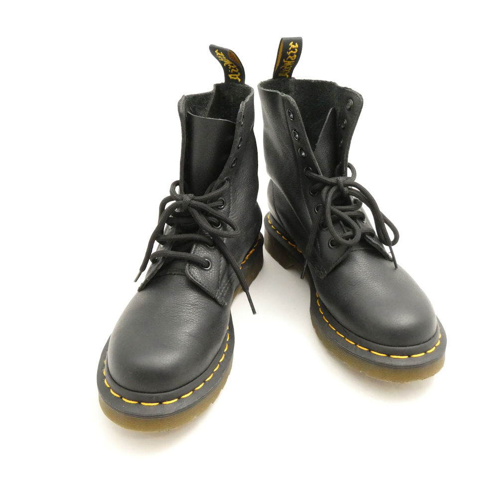 美品 DR. MARTEN ドクターマーチン PASCAL VIRGINIA 8 ホールブーツ レースアップ ブーツ UK4 23cm パスカル ヴァージニア レディース AM8081 【中古】|reMOVE 店