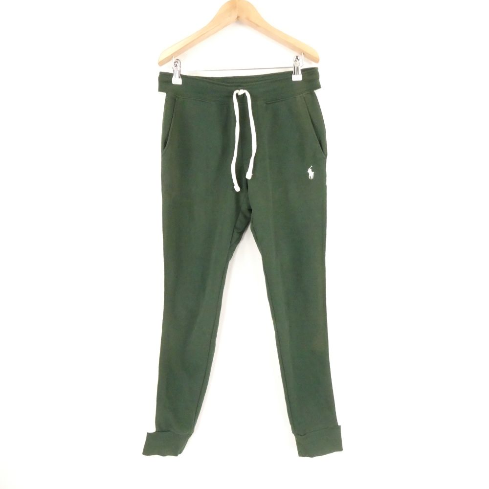 美品 Polo Ralph Lauren ポロラルフローレン スウェットパンツ XS コットン ポリエステル サイドライン レディース AN2675A42 【中古】