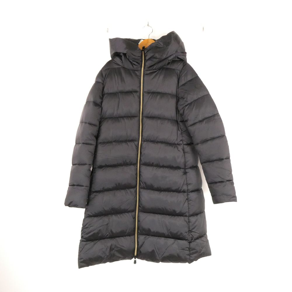 美品 SAVE THE DUCK セーブ・ザ・ダック LYSA D40279W エコダウンコート 1(S) ナイロン 中綿ジャケット ロングコート レディース AN2719B21 【中古】