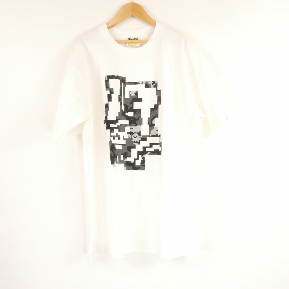 未当て嵌める A BATHING APE アベイシングエイプ MULTI PIXEL CAMO DIGITAL GENERAL マルチピクセルカモ プルオーバー XL 綿織物100% 半袖 2026SS トップス メンズ 金4260A70 【中古】
