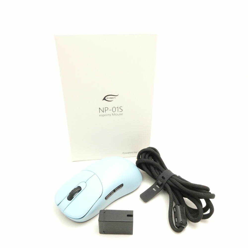 美品 VAXEE ヴァクシー ZYGEN NP-01S ワイヤレスゲーミングマウス 無線電話 e運動競技 取り組み HM831 【中古】