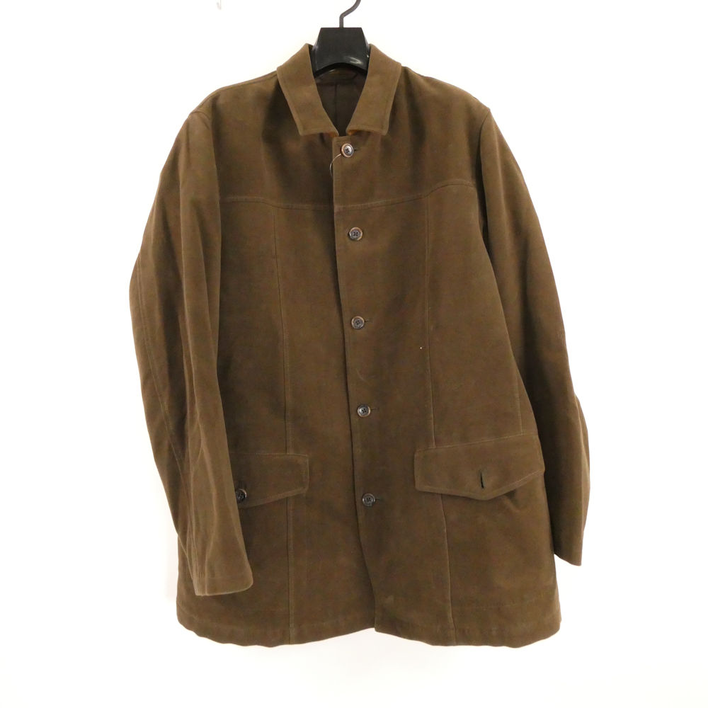 JOSEPH ABBOUD ジョセフアブード スウェード ジャケット LL コットン ポリエステル 長袖 ステンカラーコート メンズ AN2951B22 【中古】