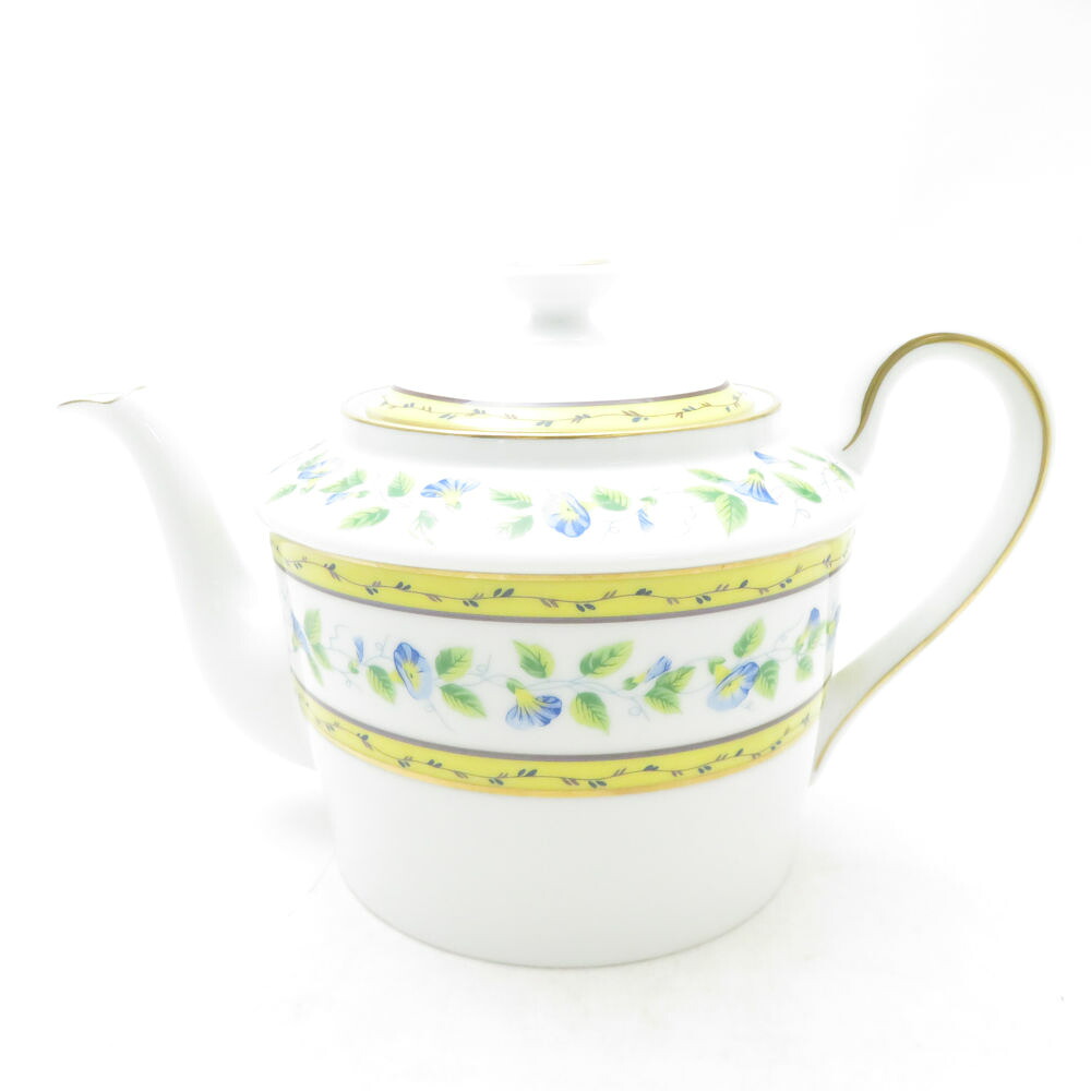 美品 RAYNAUD レイノーリモージュ モーニンググローリー ティーポット 1点 茶器 花柄 朝顔 フランス SC10767B1 【中古】｜reMOVE 店 11,700円