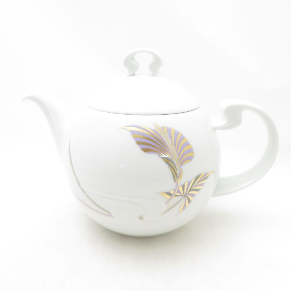 美品 Rosenthal ローゼンタール アシンメトリア ティーポット 茶器 滅多に無い レア SC11089G2 【中古】