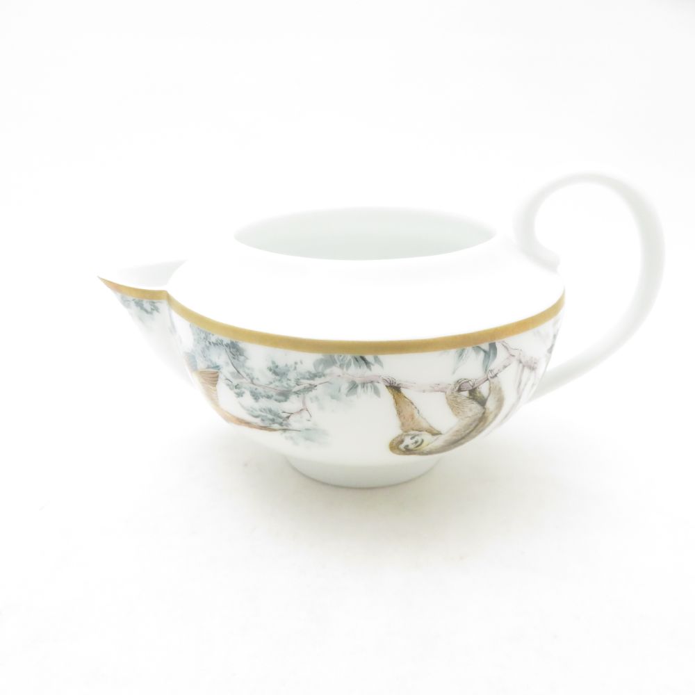 未当てはめる HERMES エルメス 赤道直下の下がき クリーマー 毛の荒物 乳汁 水さし SM5224X2 【中古】