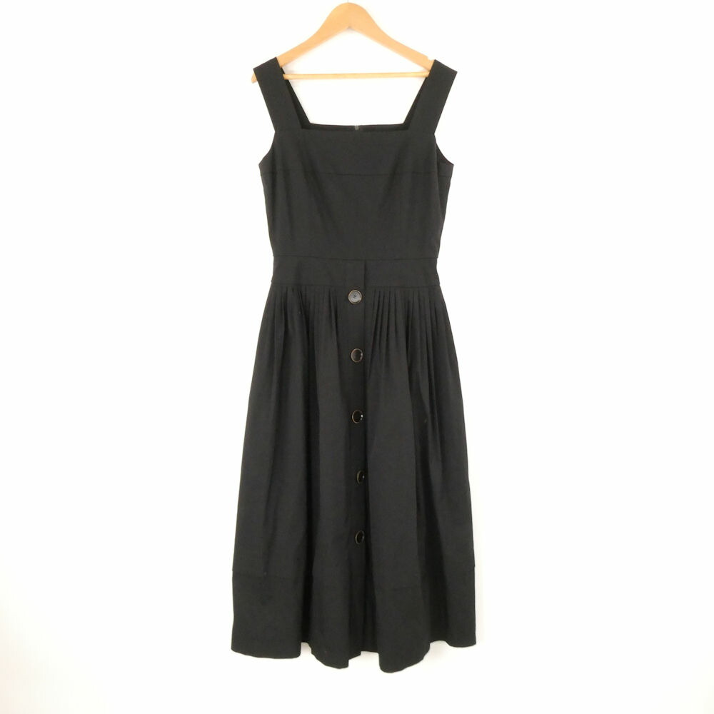 FOXEY BOUTIQUE フォクシー 38375 Dress ノースリーブ衣装 38 S好いかげんに 綿他 ミモレ丈 衣嚢有 レディース AC1822A73 【中古】