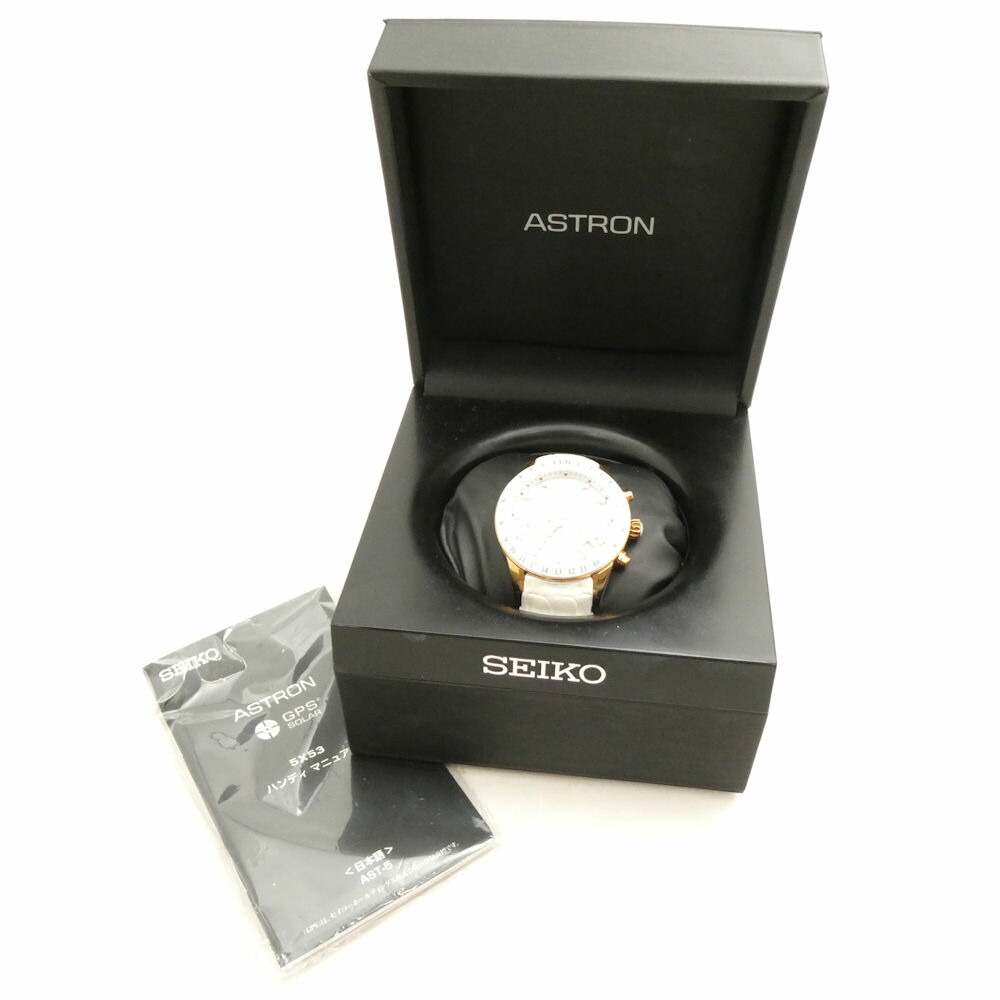 SEIKO セイコー 5X53-0AC0/SBXC004 ウオッチ ソーラー 石ころ アナログ レディース AD1946 【中古】