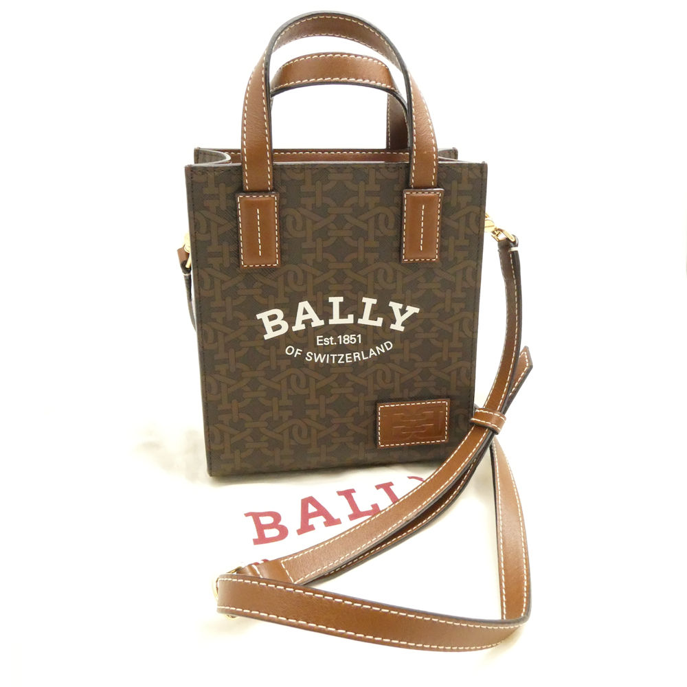 美品 BALLY バリー クリスタリア 2way御徒面子 XS お手々 肩部 差し交わす上半身 レディース AO4245 【中古】