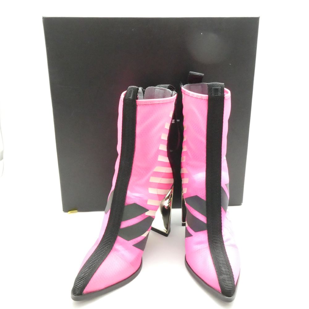 美品 UNITED NUDE ユナイテッド素っぽんぽん Molten Calli 遊撃手 ブーツ 37 ブー紅茶 レディース AN3341 【中古】