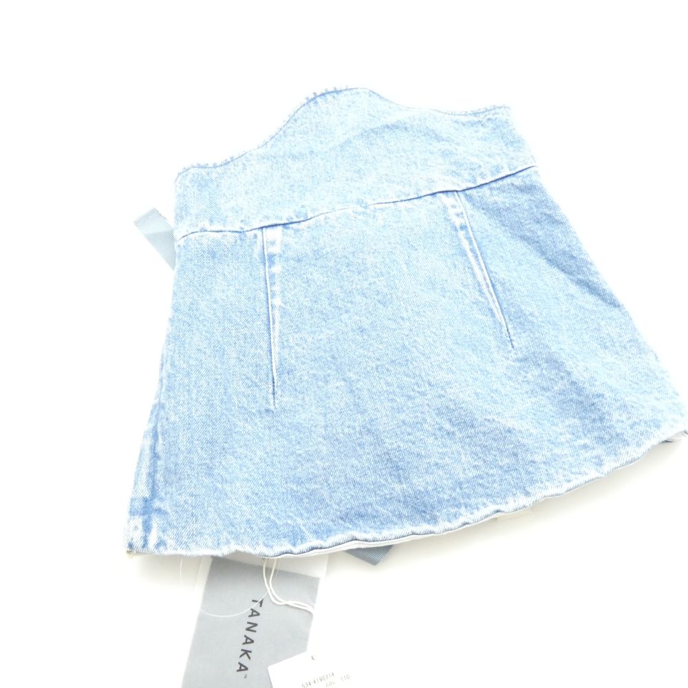 未当て嵌める TANAKA タナカ 534-4190314 THE BUSTIER ビスチェ F 綿織物 ジーンズ レディース AN3360A27 【中古】