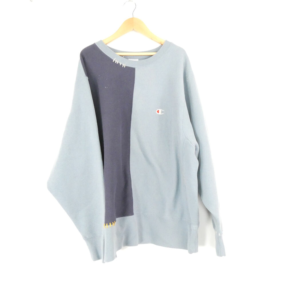未使用 Champion チャンピオン JOURNAL STANDARD ハンド ステッチ クルー スウェット L コットン ポリエステル 長袖 25-070-610-0065 レディース AN3476A9 【中古】|reMOVE 店