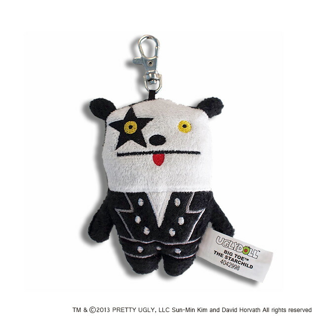 楽天市場】UGLYDOLL アグリードール キーホルダー KISS スペースマン
