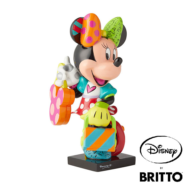 国内即発送 ミニー マウス かわいい 派手 鮮やか カラフル お祝い プレゼント ギフト インテリア 置物 フィギュア ロメロ ブリット ディズニー Britto By ファッショニスタ Disney ミニー ミニーマウス 日本正規総代理店 Mouseenesco社認定 Minnie