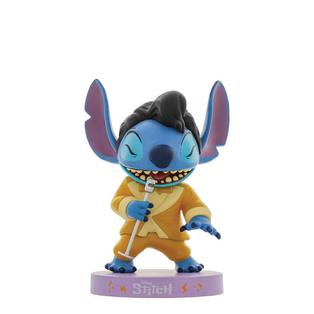 ゴールドラメ スティッチ【Grand Jester Studios】ディズニー フィギュア 置物 リロ・アンド・スティッチ Stitch インテリア ギフト プレゼントEnesco社認定 日本正規総代理店 #6016713画像