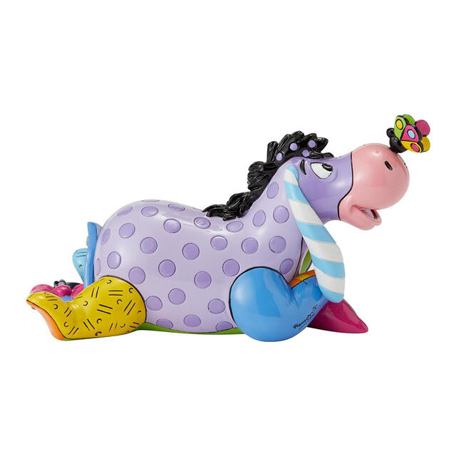 イーヨー ミニ【Disney by Britto】 ディズニー ロメロ・ブリット フィギュア 置物 インテリア ギフト プレゼント お祝い カラフル 鮮やか 派手 かわいい イーヨー Enesco社認定 日本正規総代理店 #6001309