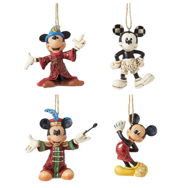 ミッキー＆ミニー＆汽車 ガラスのオーナメント 楽天市場】ディズニー