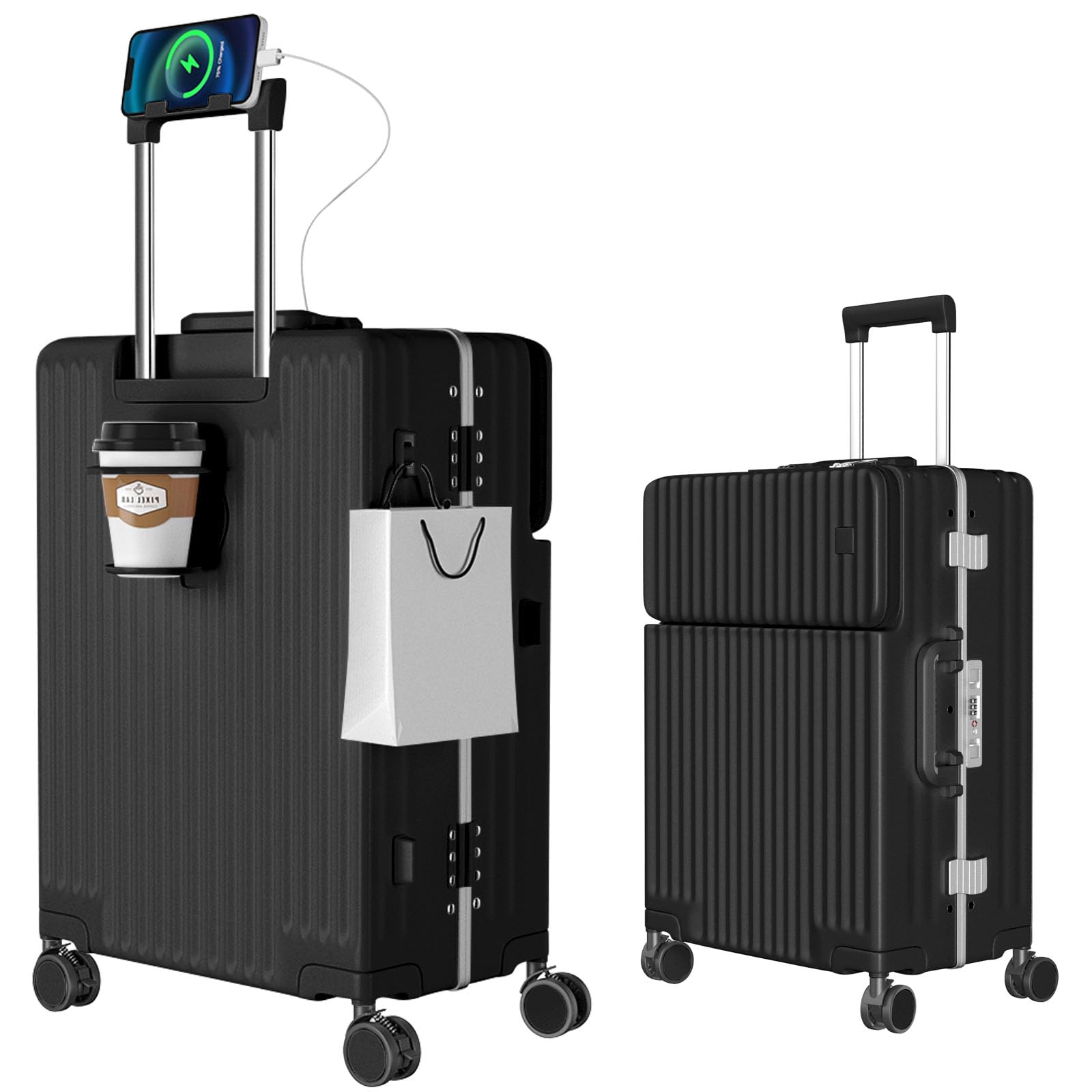 [Ashard] スーツケース 隠しフック付き キャリーケース 機 内持込 Amazon | [Ashard] スーツケース 隠しフック付き キャリーケース