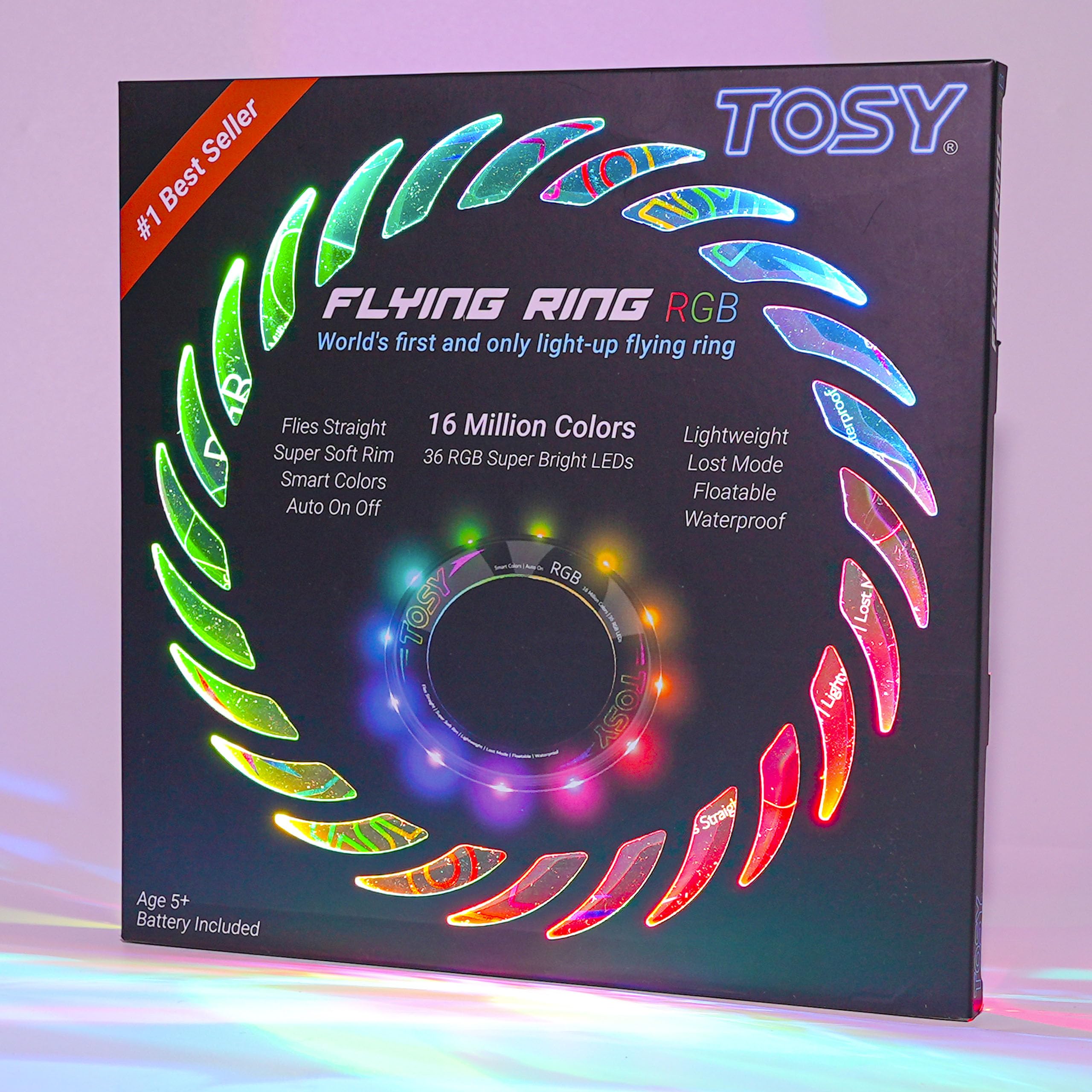 楽天市場】TOSY フライングリング - 12 LED、超高輝度、ソフト、自動