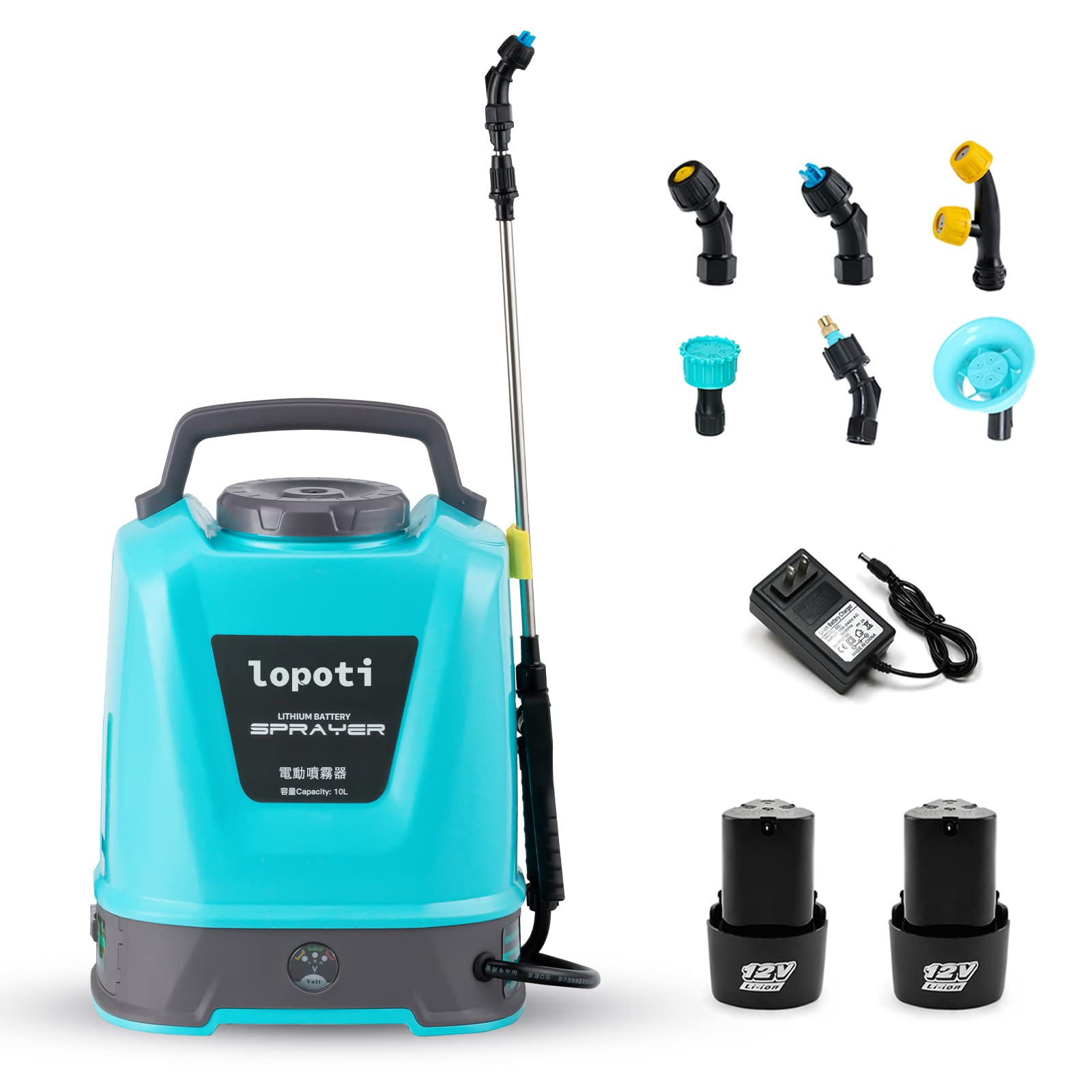 楽天市場】VOLTAGA 噴霧器 電動 20V 2000mAhリチウムイオン