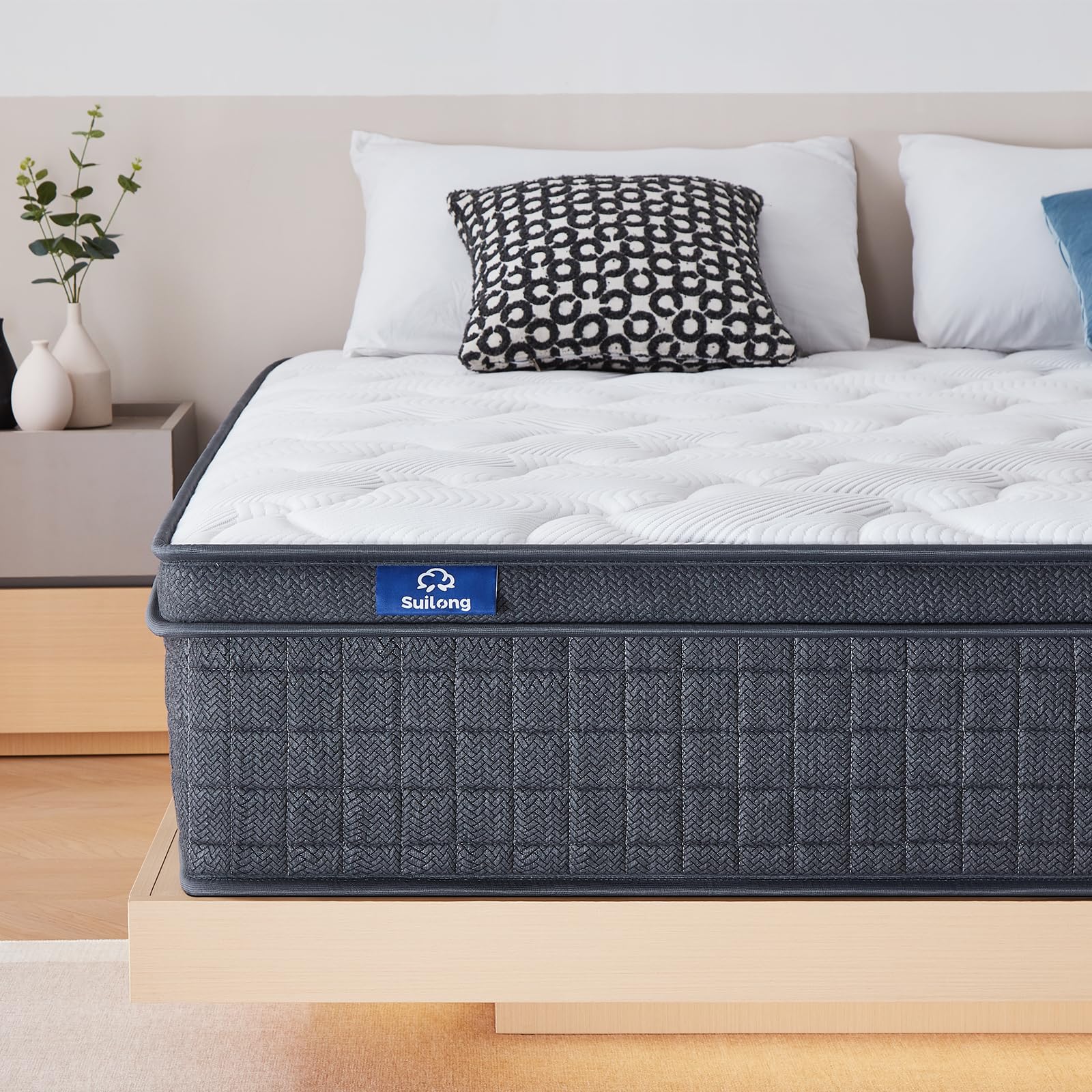 未使用Suilong マットレス ダブル 硬め 極厚25cm 高反発マットレス 楽天市場】SZsuilongマットレス シングル 極厚27cm 高密度465個