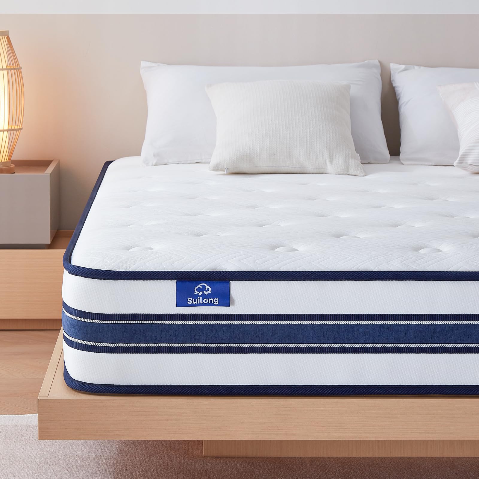 楽天市場】Suilong マットレス ダブル 硬め 極厚25cm 高反発マットレス