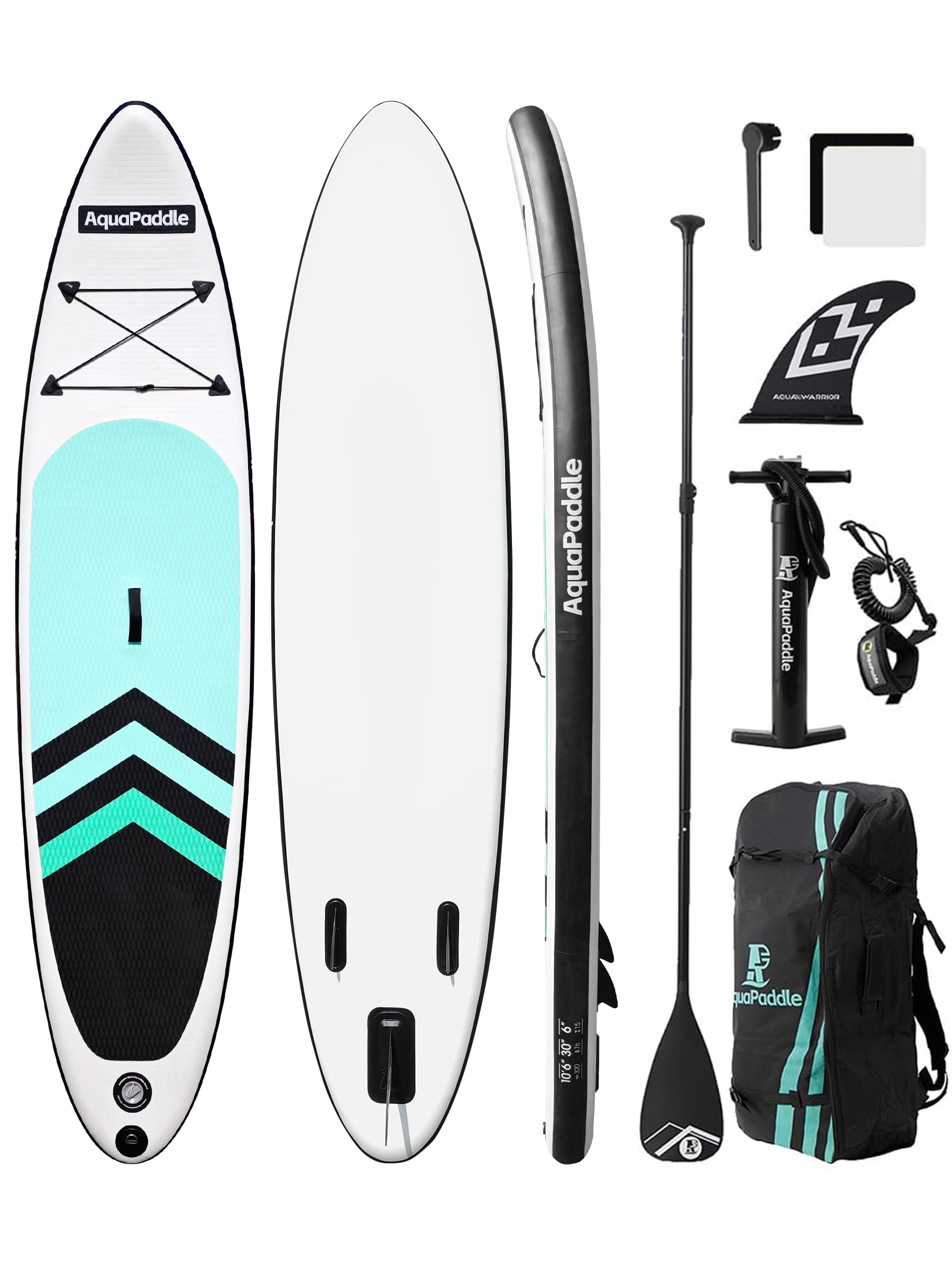 SUPボード サップボード インフレータブル スタンドアップパドルボード sup 長さ320cm/335cm 最大安全荷重150kg 耐久性 安定性 超軽量 滑り止め 初心者 セット (ブルー320cm)|RENEW