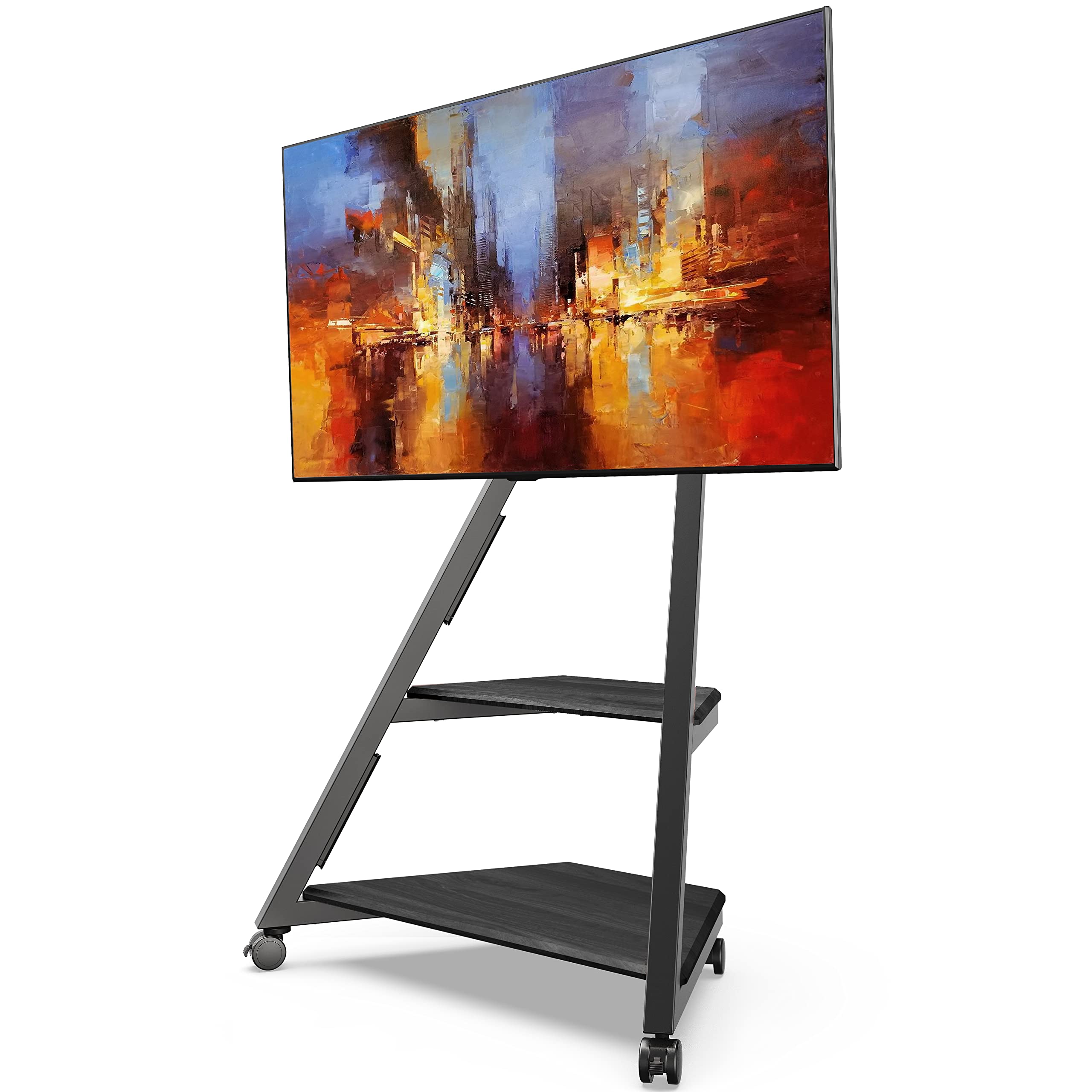 FITUEYES DESIGN 壁寄せテレビスタンド キャスター付き 楽天市場】FITUEYES DESIGN 壁寄せテレビスタンド キャスター