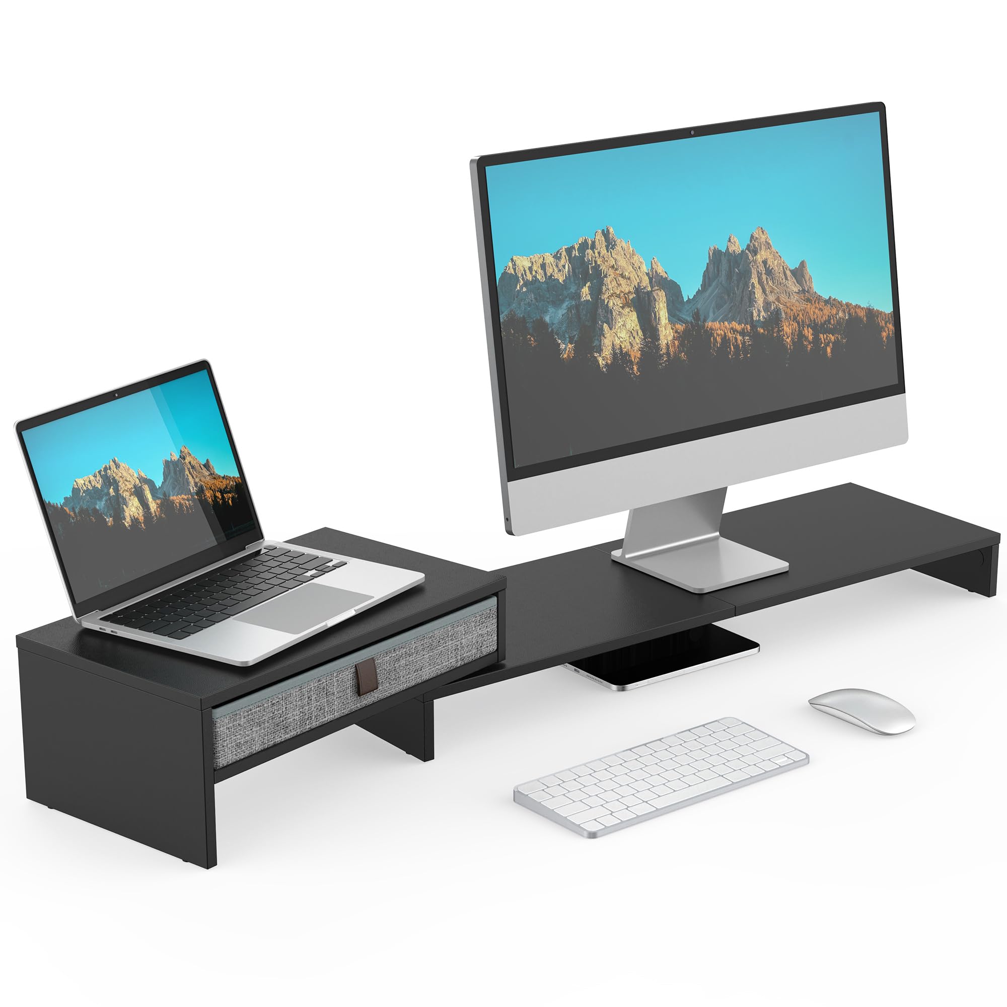 楽天市場】【送料無料】Fenge モニター台 机上台 パソコン台