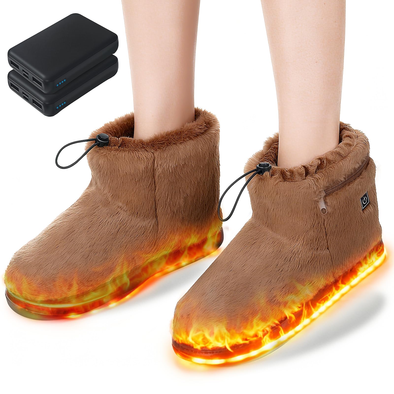 楽天市場】電気スリッパ コードレス Fohil フットウォーマー 足温器