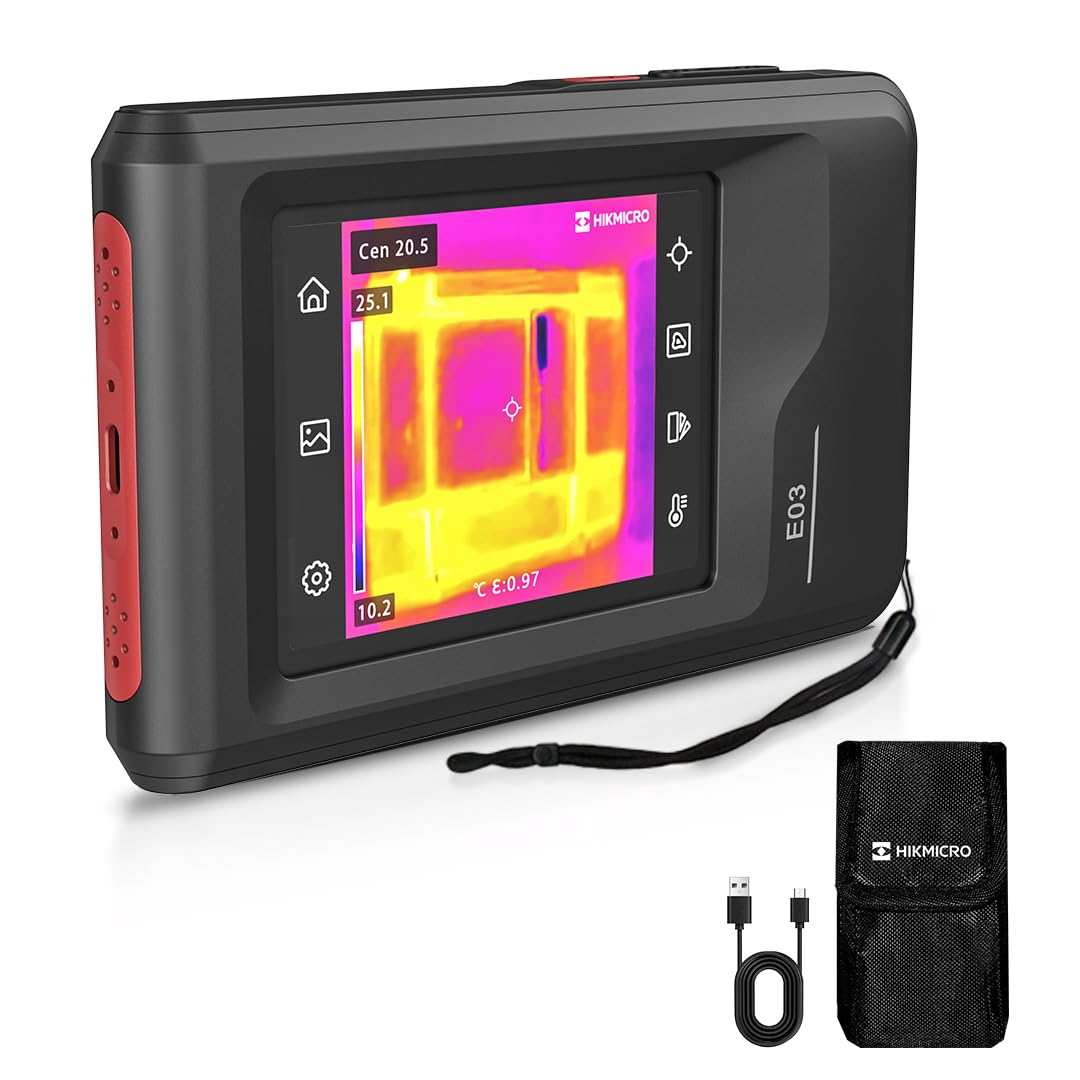 ハイクマイクロ　HIKMICRO E03 サーモグラフィーカメラ 楽天市場】HIKMICRO E03 サーモグラファーカメラ 240 x 240 SuperIR