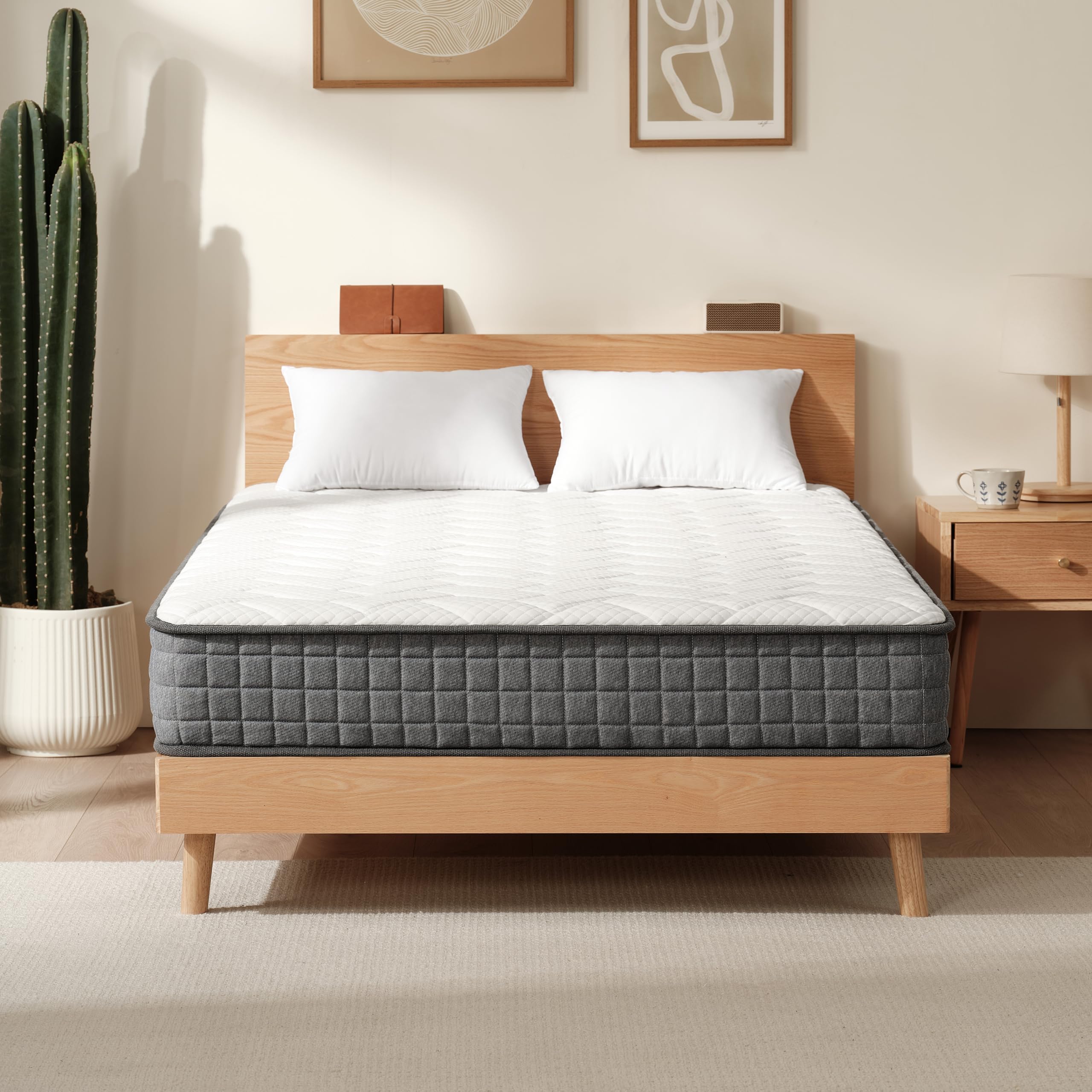 楽天市場】マットレスクイーン極厚22CMベッドマットレス高反発ポケット