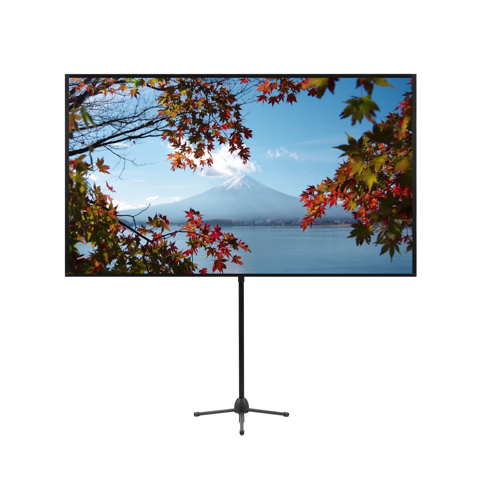 【新品未使用】プロジェクタースクリーン 100インチ ワイド 16:9 自立式 Amazon | スクリーン 100インチ 16:9 プロジェクタースクリーン