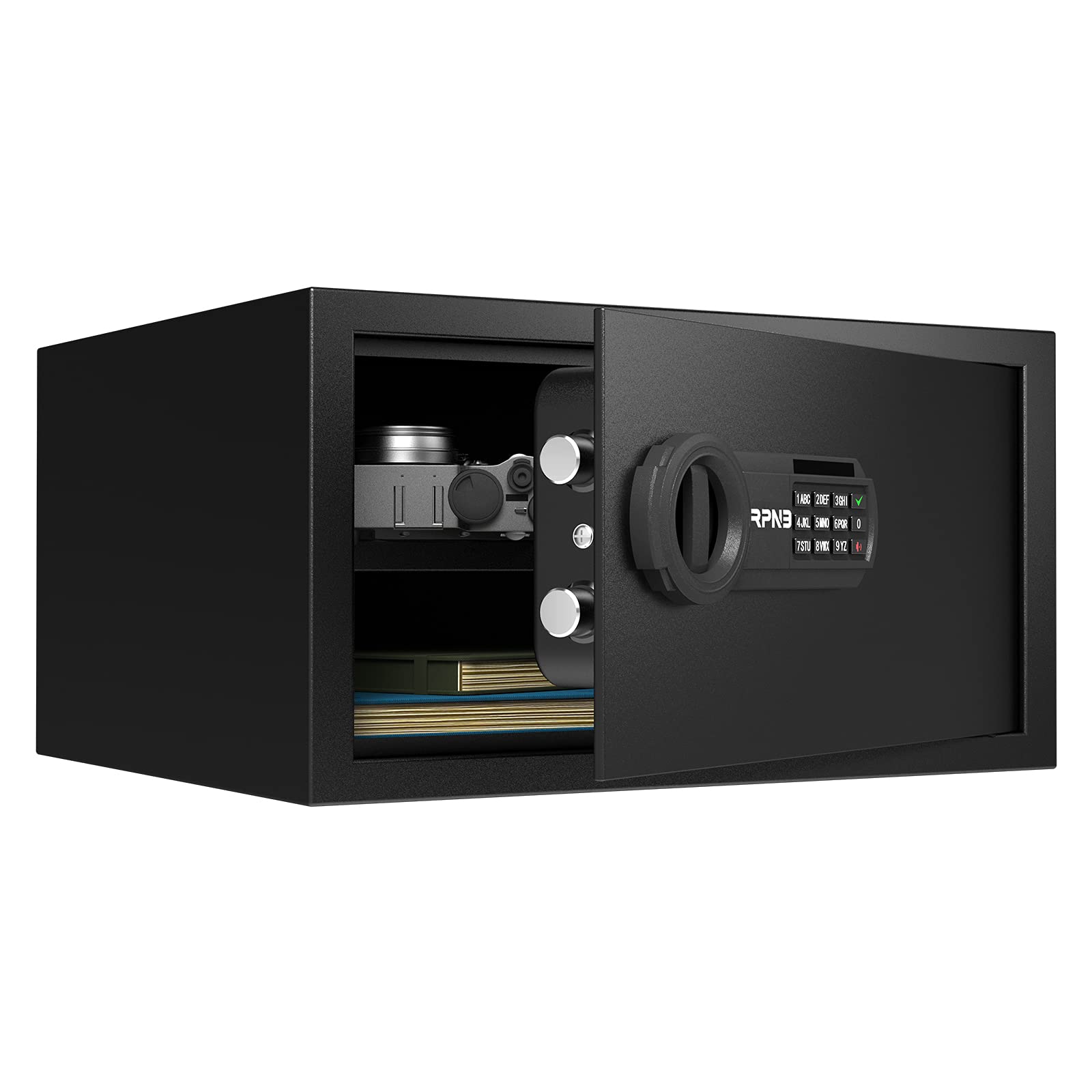 楽天市場】【送料無料】RPNB 金庫 家庭用 小型 電子金庫 保管庫 防犯
