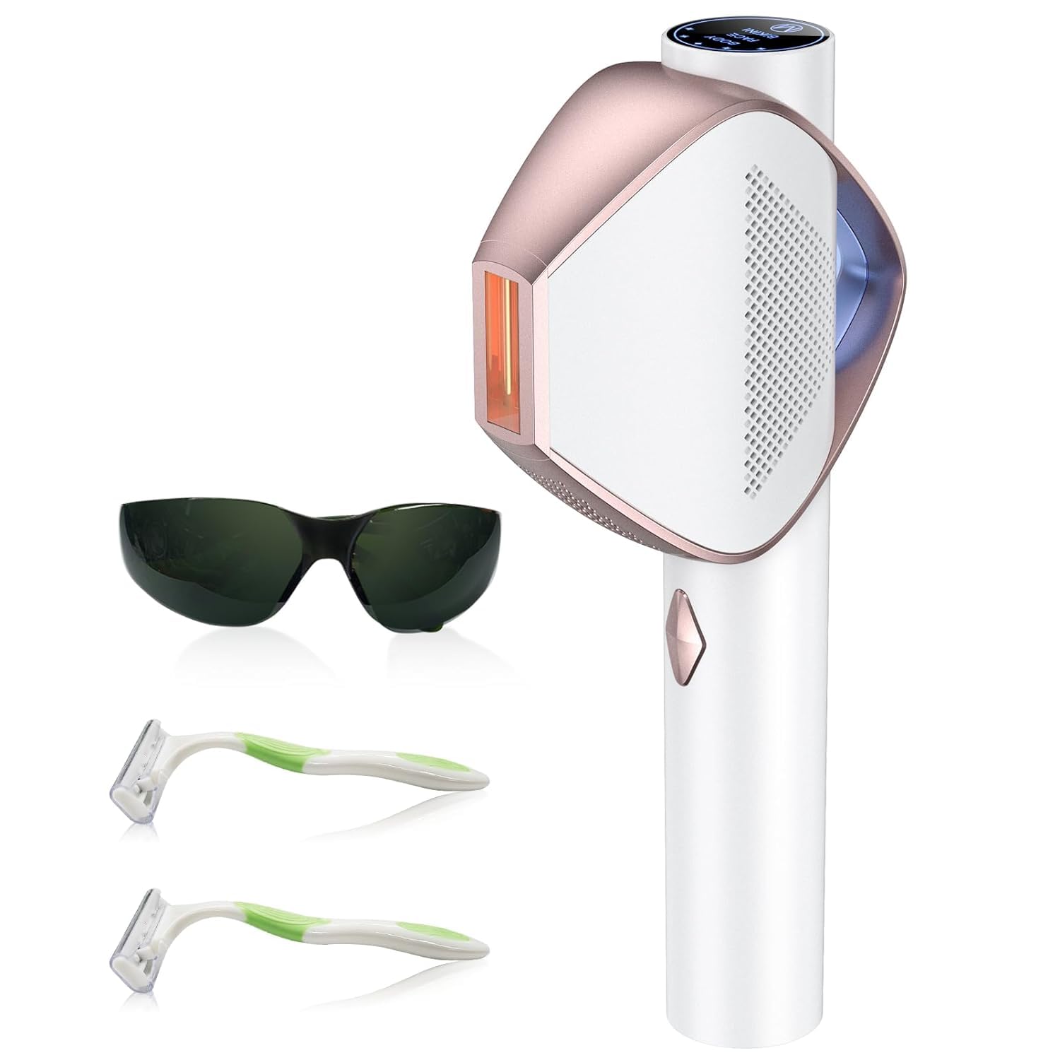 楽天市場】脱毛器メンズ無痛脱毛【2024サロン級】IPL光脱毛機だつもう