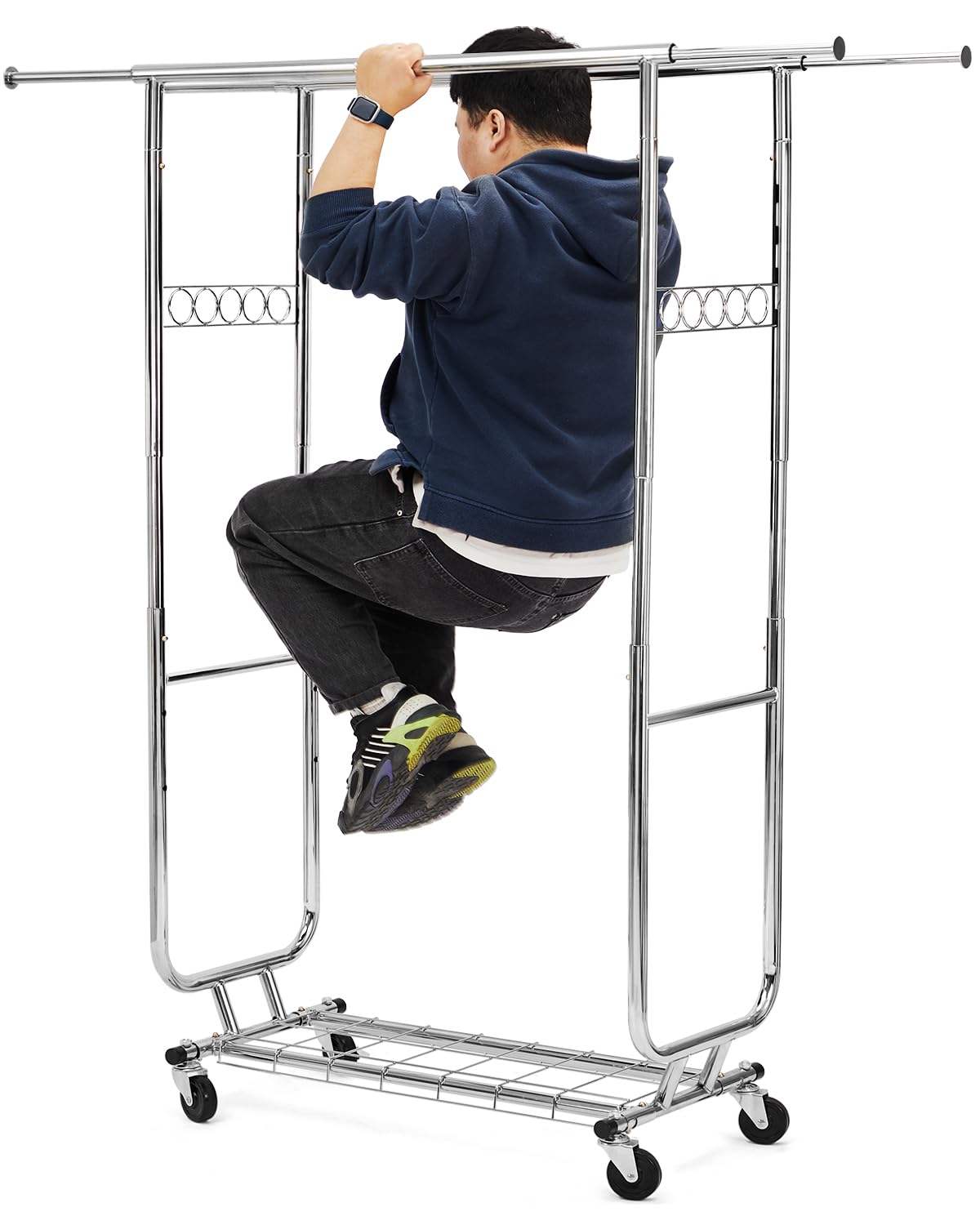 楽天市場】HOKEEPER ハンガーラック パイプハンガーラック 耐荷重200KG