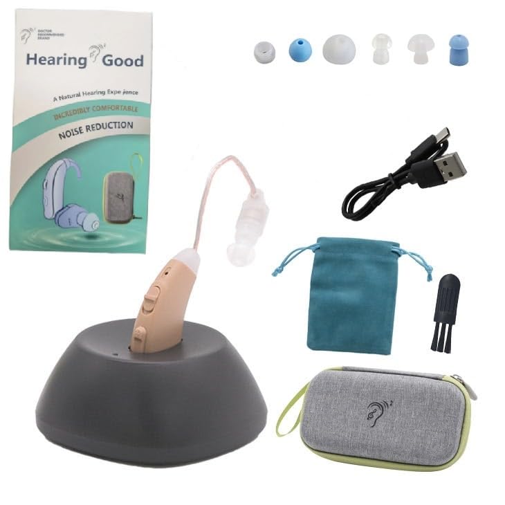 楽天市場】AMIZDYTO 充電式 集音器 耳掛け型 音量調節可 小型 軽量