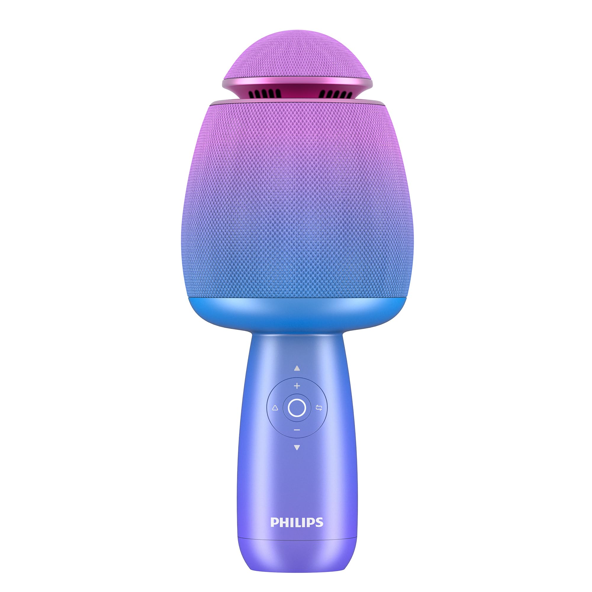 Philips (フィリップス) カラオケマイク Bluetooth ワイヤレスマイク 無線カラオケ 2600mAh 充電式 エコー/デュエット/伴奏/音量調整/音楽再生機能付き 5種のサウンドモード 家庭/パーティー用 携帯便利 Android iPho