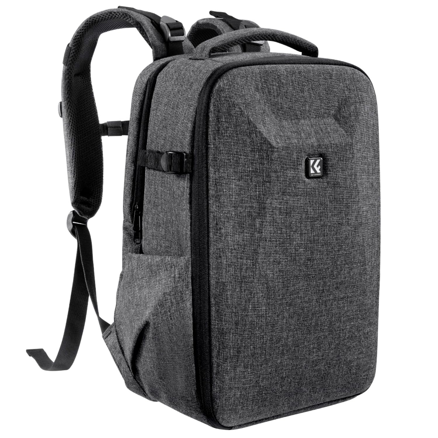 K&F Concept カメラバッグ カメラリュック リュックサック 大容量 おしゃれ EVA耐衝撃 22L 16インチPC収納＆三脚収納可 一眼レフカメラバッグ